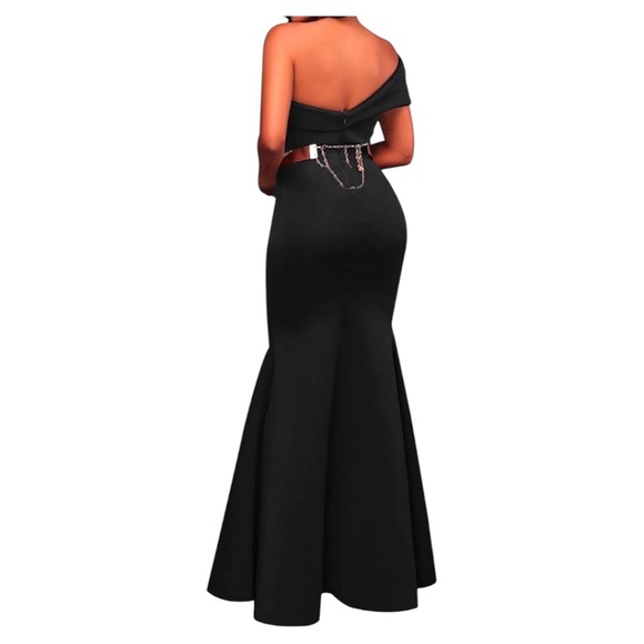 Mayfasey One-Shoulder Mermaid Gown - Picture 2 of 14